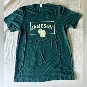Jameson Wisconsin Soft Green Tee